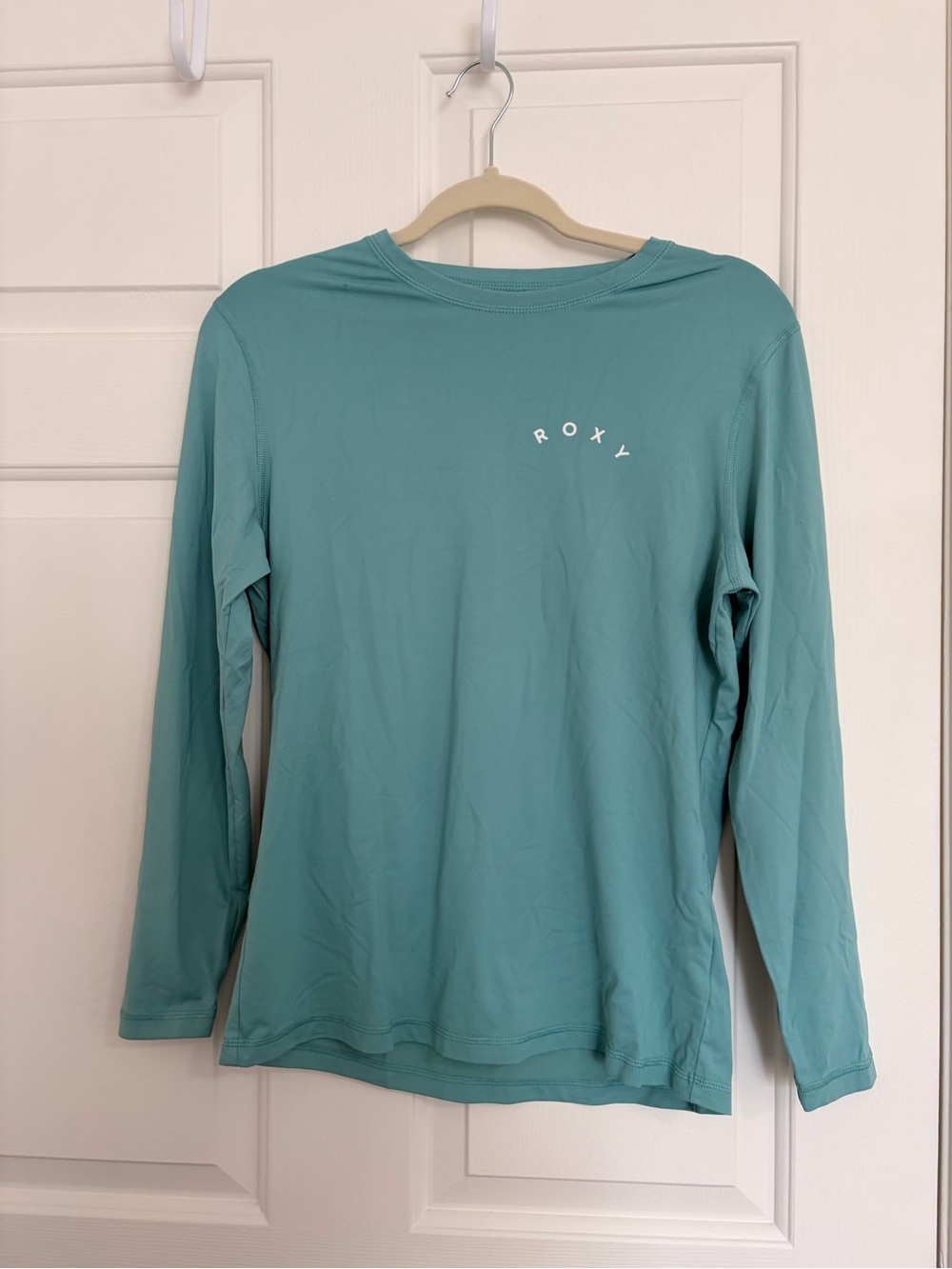 Roxy Long Sleeve Swim/Sun Top - Teal Blue